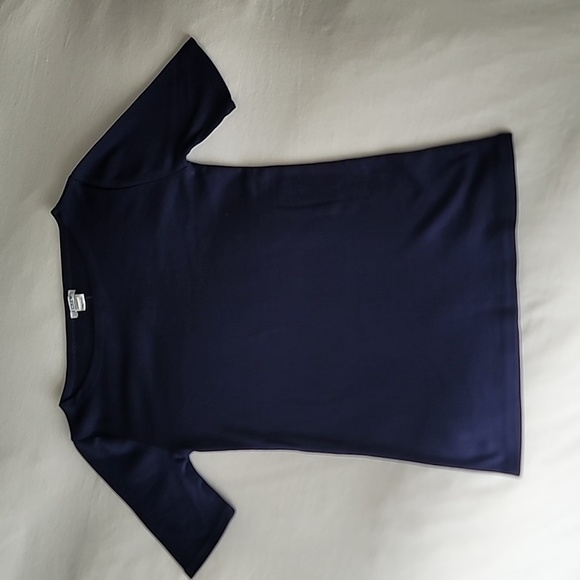 NWT J.CREW FACTORY Perfect Fit Open Neck Tee, Size XS - Picture 4 of 12